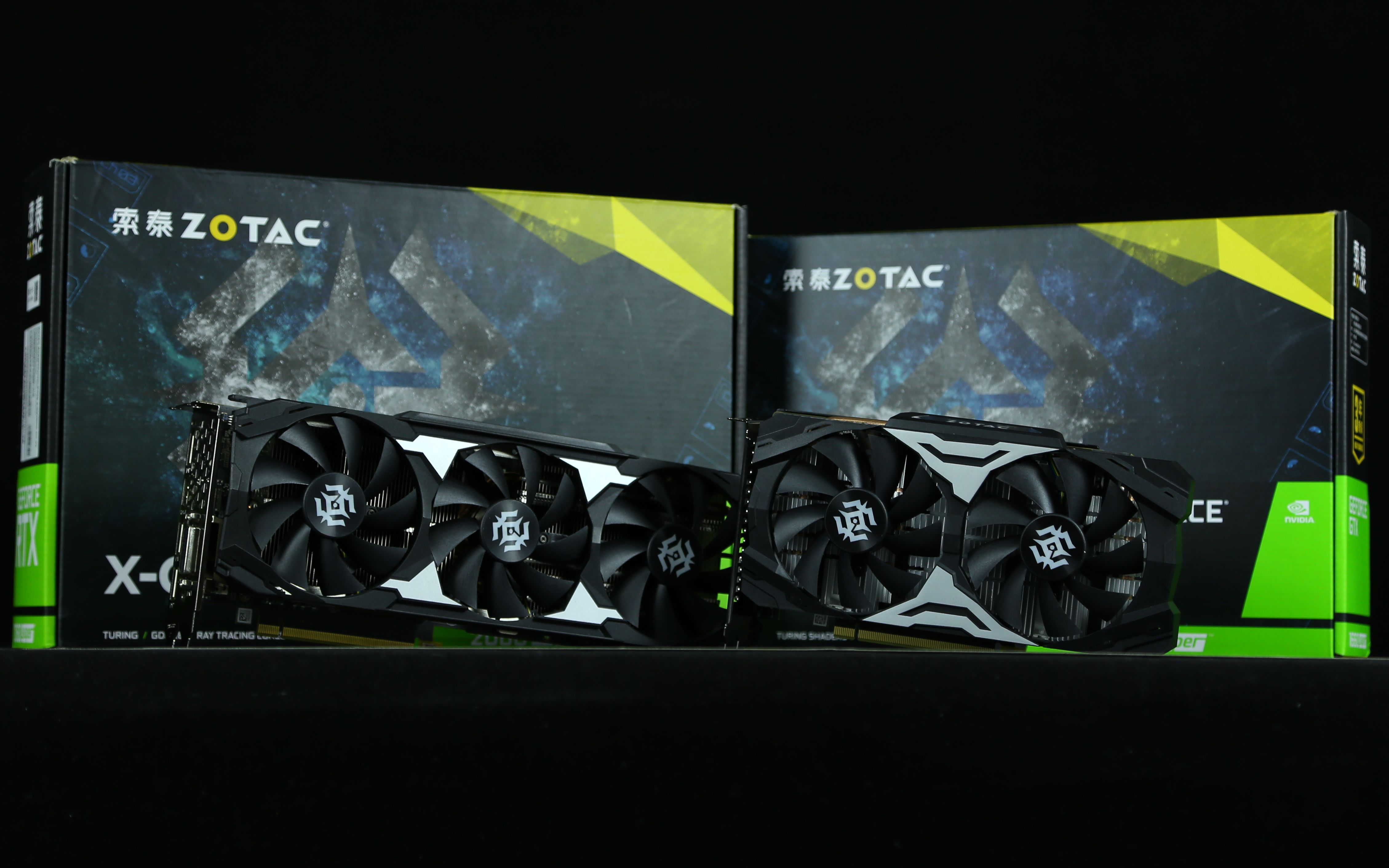 索泰2060s及1660sxgaming显卡灯光效果展示