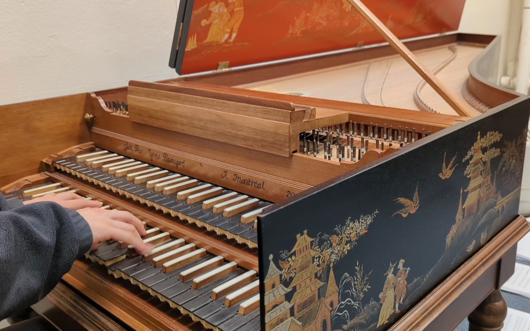 巴洛克即兴:sarabande   gigue (d大调)