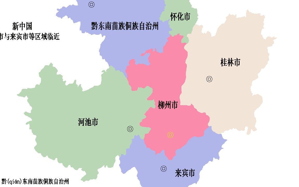 广西柳州地图上位置图片
