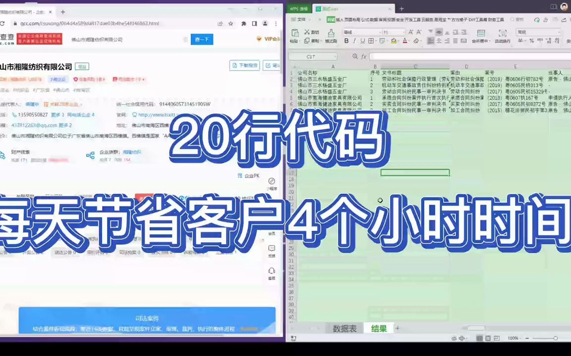 企查查天眼查找客户裁判文书数据采集(客户定制)#涨知识 #数据抓取 #  抖音哔哩哔哩bilibili