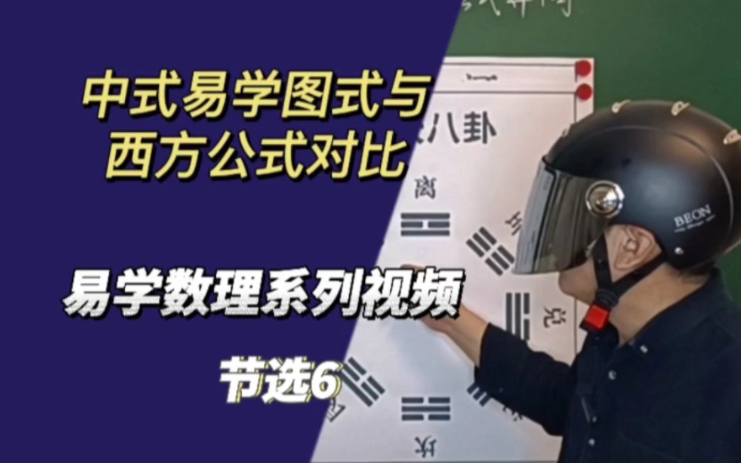 河图洛书 中国易学图式与西方公式对比 易学数理课程节选之6哔哩哔哩bilibili