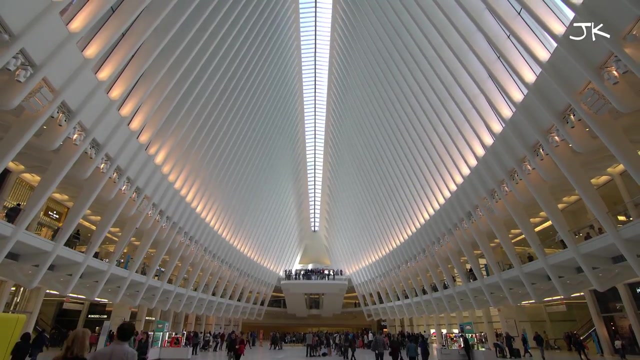 Santiago Calatrava(圣地亚哥ⷮŠ卡拉特拉瓦) World Trade Center PATH Station哔哩哔哩bilibili