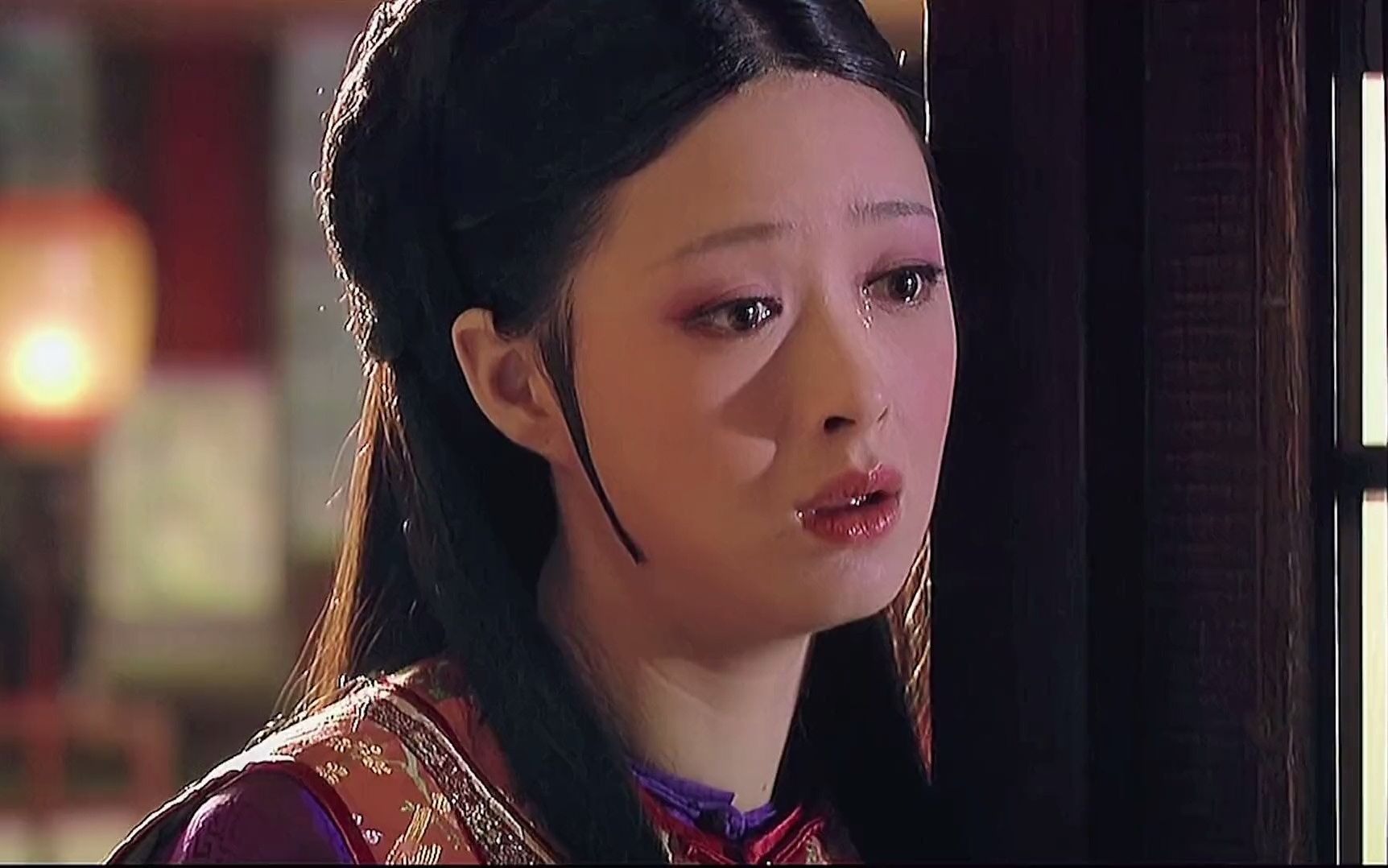 华妃就是华妃哭起来的镜头也经典