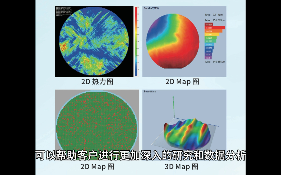 Wafer的位错,缺陷,平面度(BOW,TTV,LTV,THK)等可自动,快速,准确,稳定且灵活性的量测设备哔哩哔哩bilibili