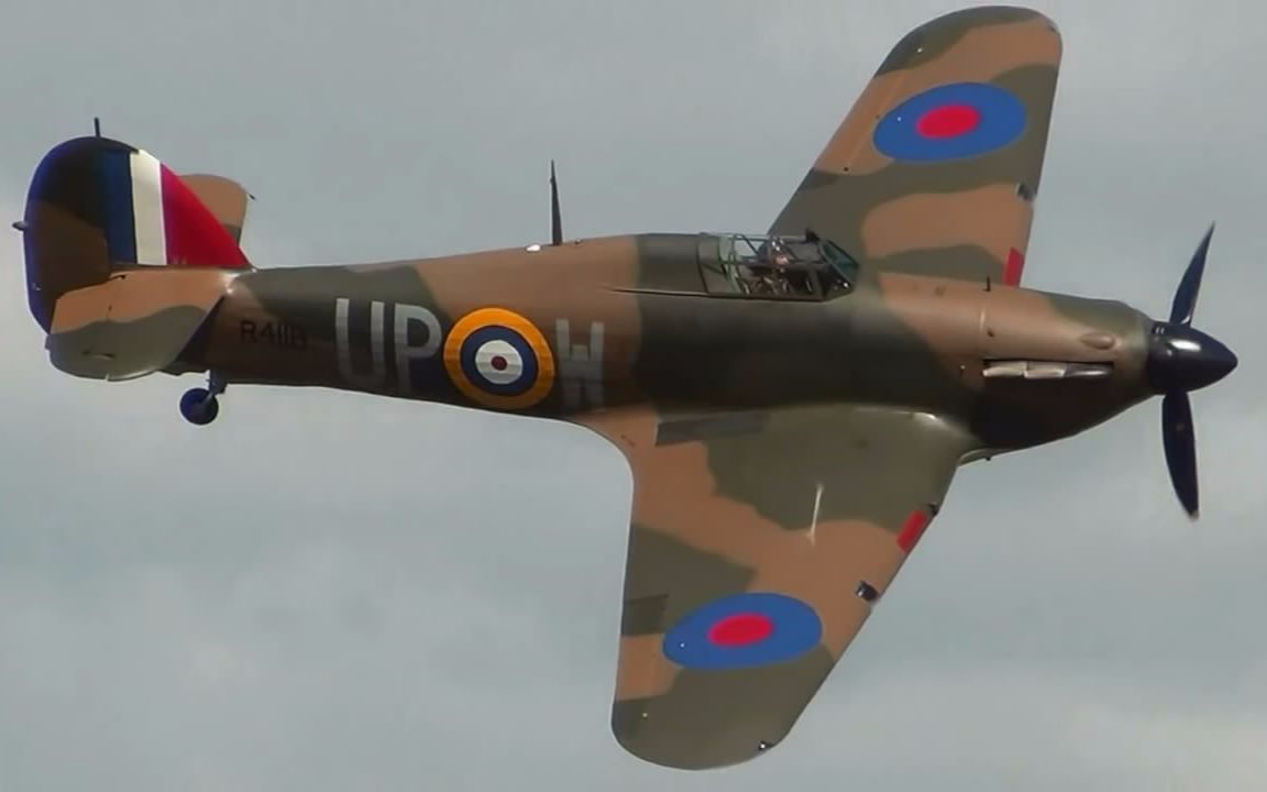 raf飓风战机在阿宾登2013