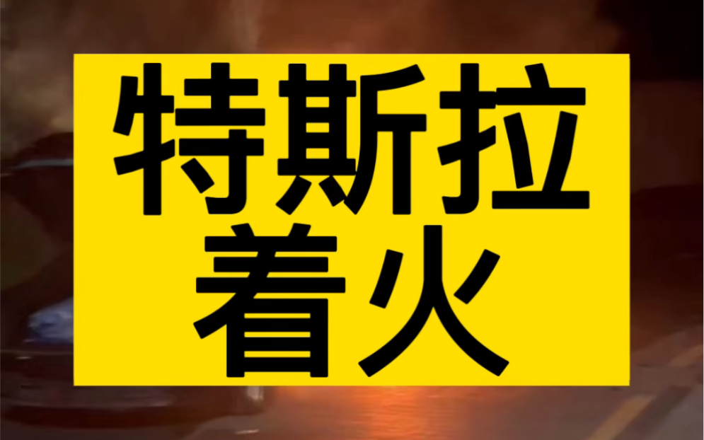 17日深夜深圳市一辆特斯拉modelS车型着火了#抖音汽车 #新能源汽车 #特斯拉 #特斯拉model3 #特斯拉modely哔哩哔哩bilibili