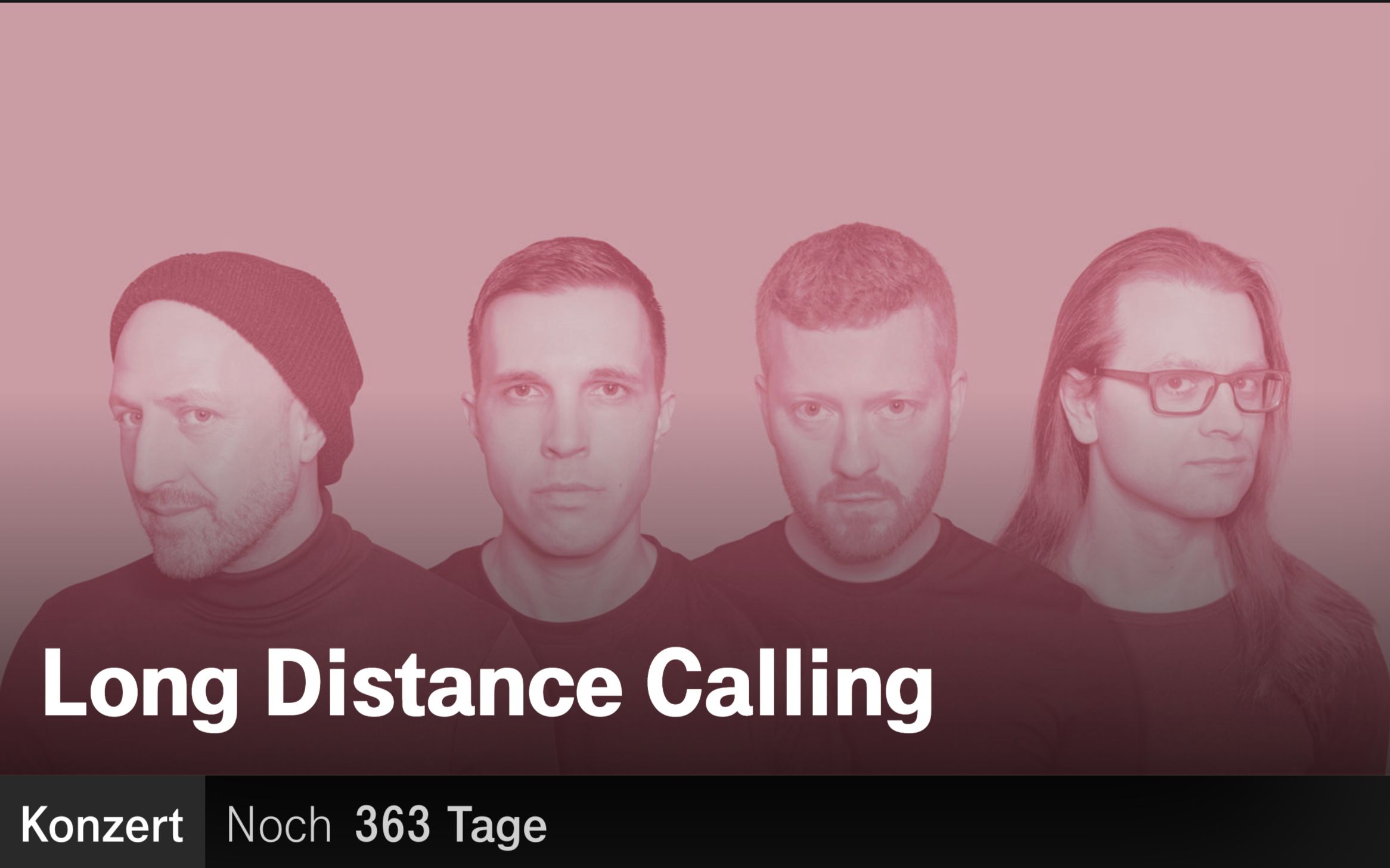 [图]【Long Distance Calling】Live @ Wacken 2020.07.29