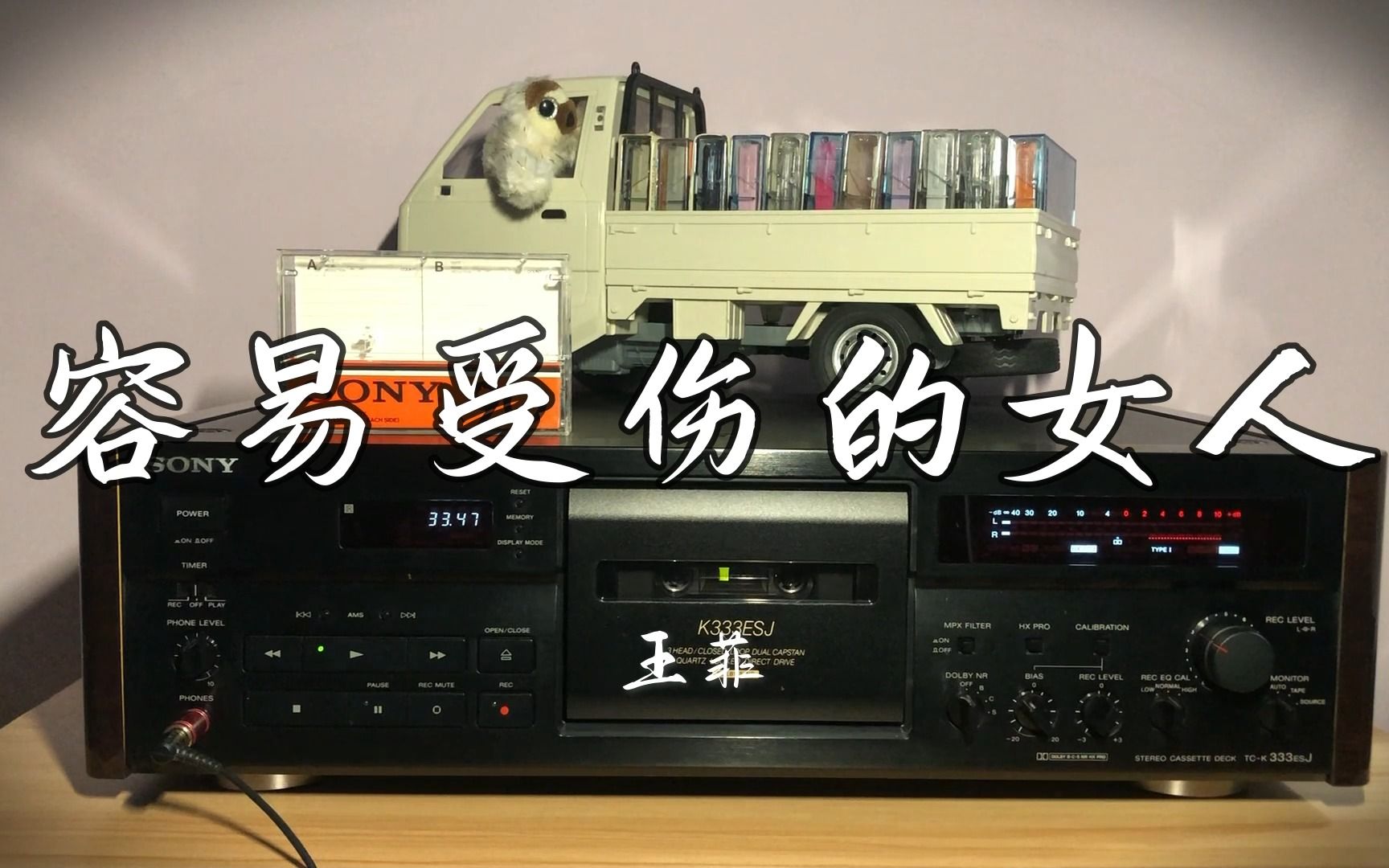 磁带试听 王菲《容易受伤的女人》