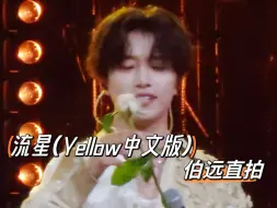 Download Video: 伯远《流星》(Yellow中文版)直拍｜闪光的夏天 20240723