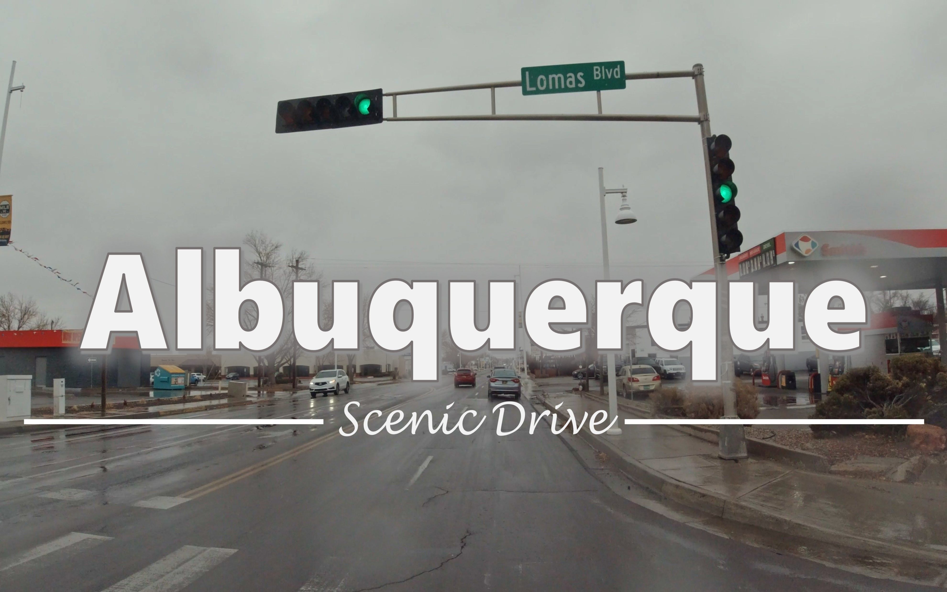 [图]阿尔伯克基，新墨西哥州 Driving in Uptown, Albuquerque, New Mexico - 行车旅游Vlog