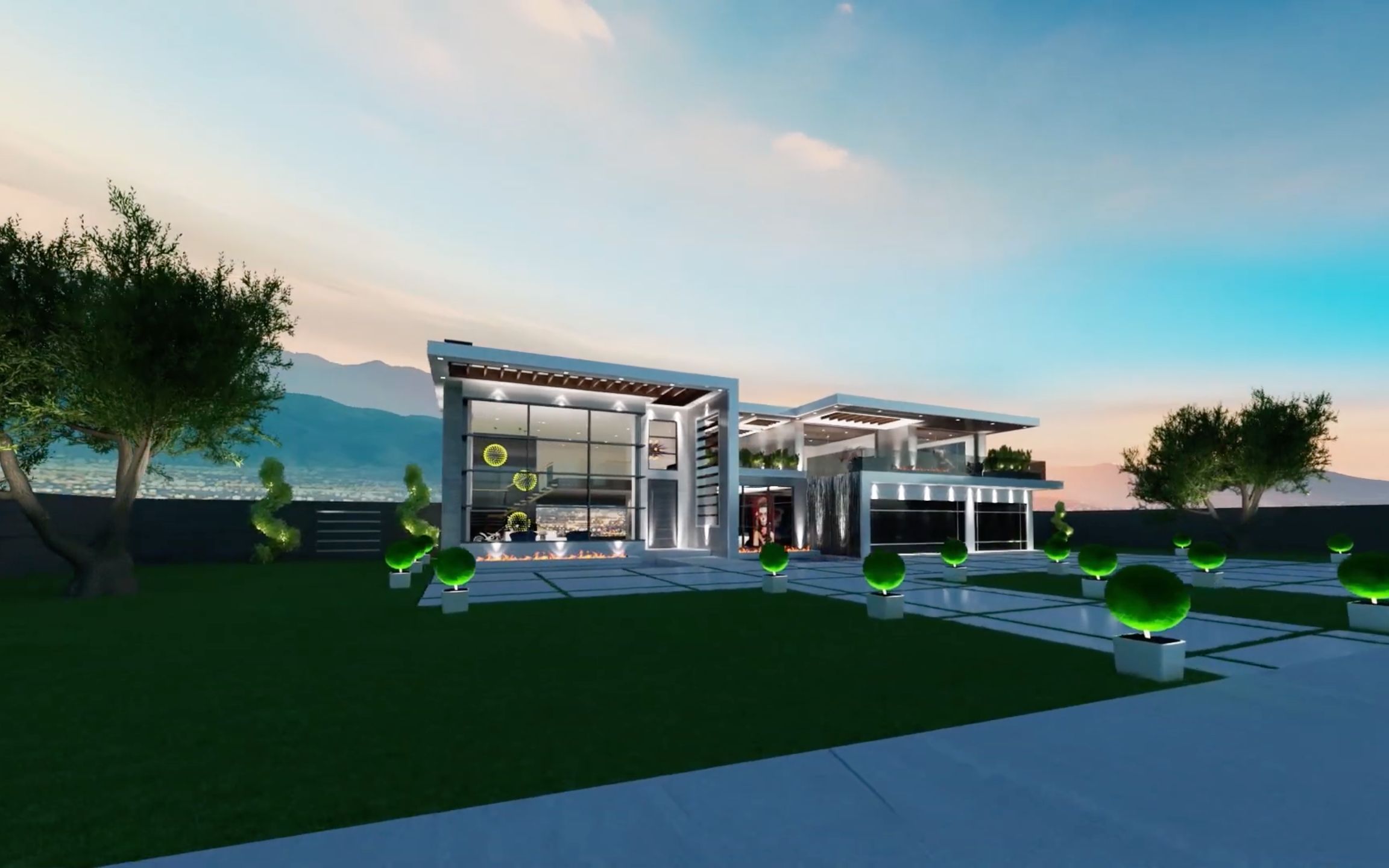 超级漂亮的现代豪宅|爱了