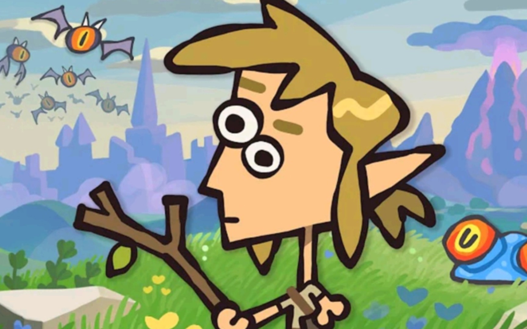 塞尔达搞笑动画,原来大家都经历过-风起花落忆雨情-风起花落忆雨情