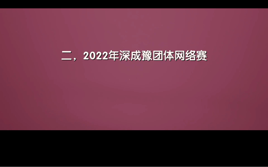 【象棋故事】党斐与四川队的特殊关系:二,2022年深成豫团体网络赛哔哩哔哩bilibili