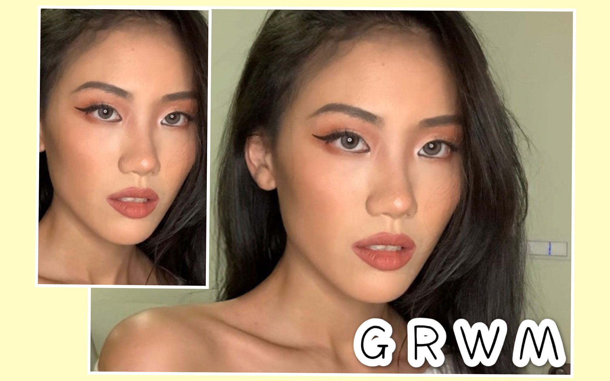 【KATH】GRWM | 轻欧美 简易日常版 cut crease哔哩哔哩bilibili