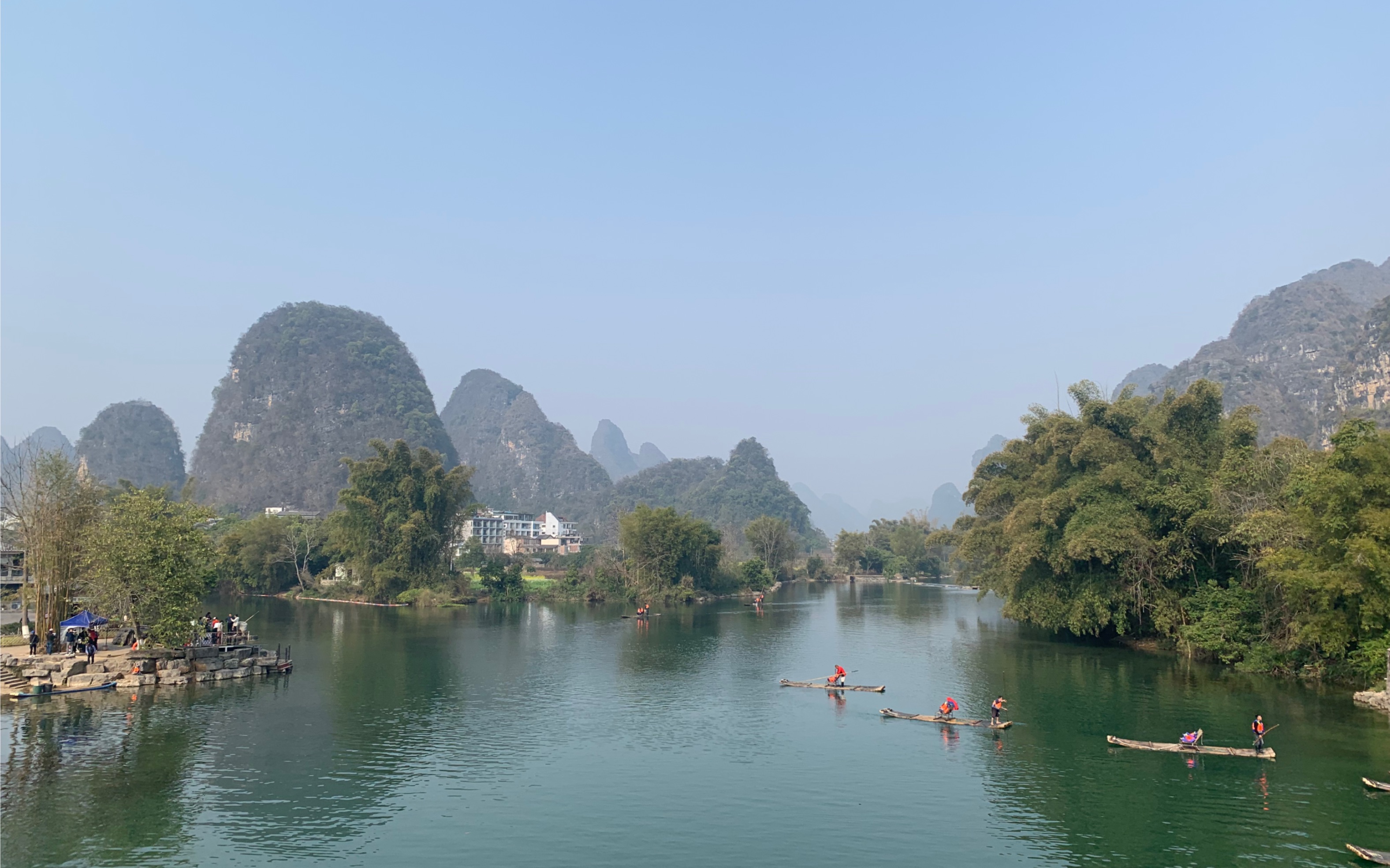 [图]旅行游记 — 遇龙河漂流