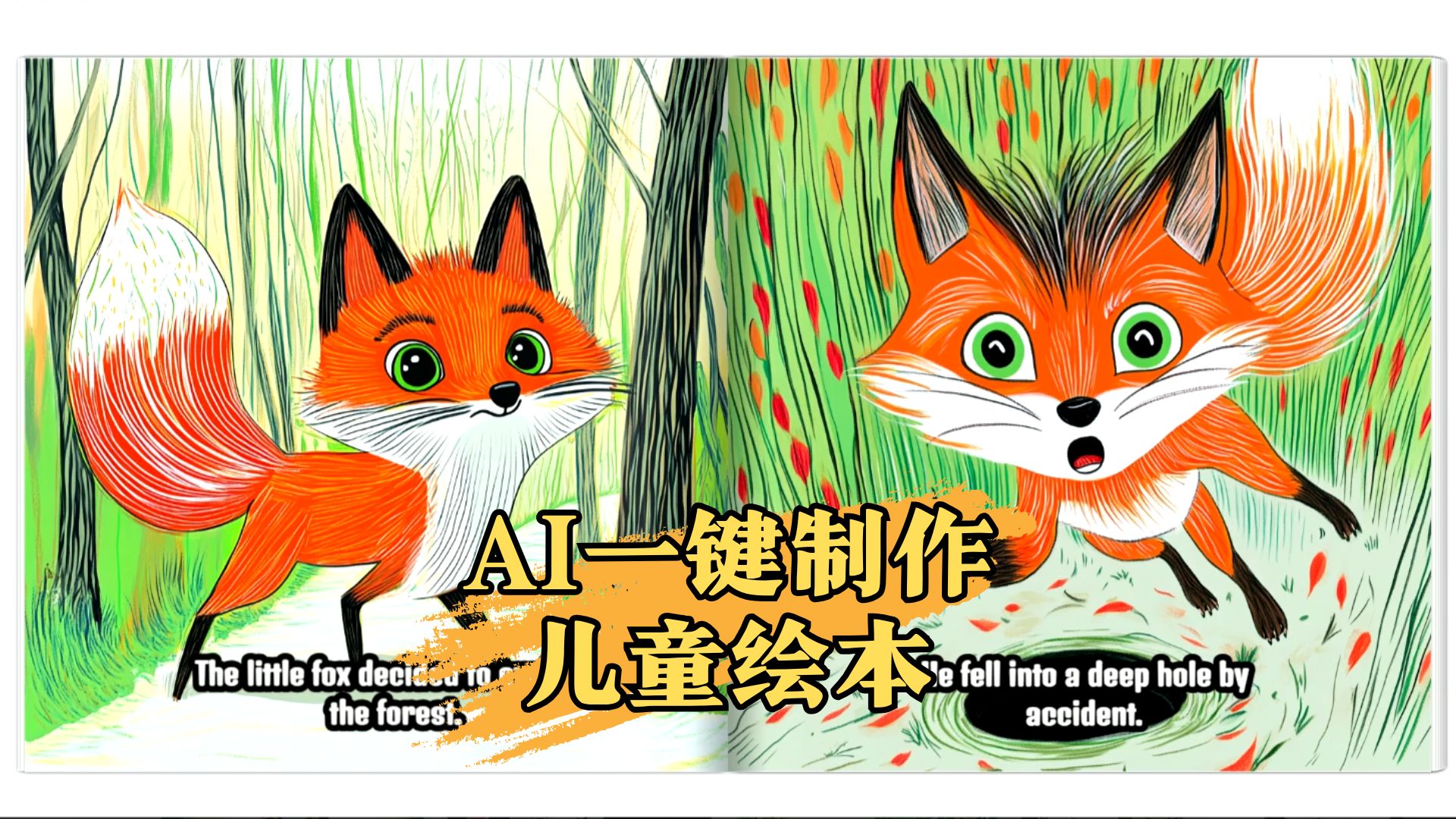 ai一键制作儿童绘本