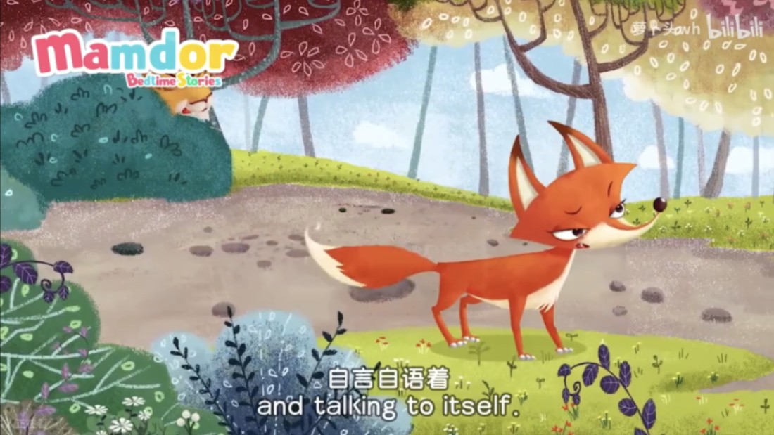 [图]The Tiger and the Fox(狐假虎威) _ Fairy Tales in English _ Story for kids