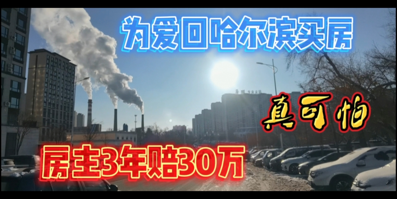 为了爱情回到哈尔滨买房 房主3年赔了30万 所有房子全部处理哔哩哔哩bilibili