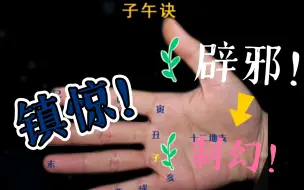 Download Video: 「子午诀」镇惊！辟邪！制幻！掐诀方法[道家秘传]