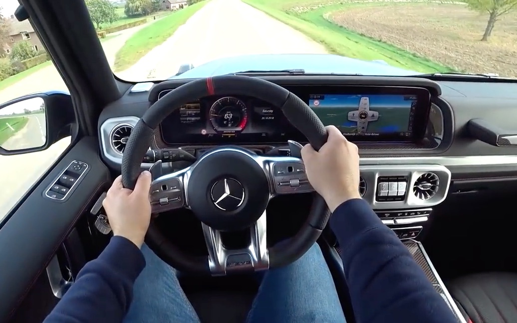 第一视角2019款奔驰大gg63amg不漏油不开