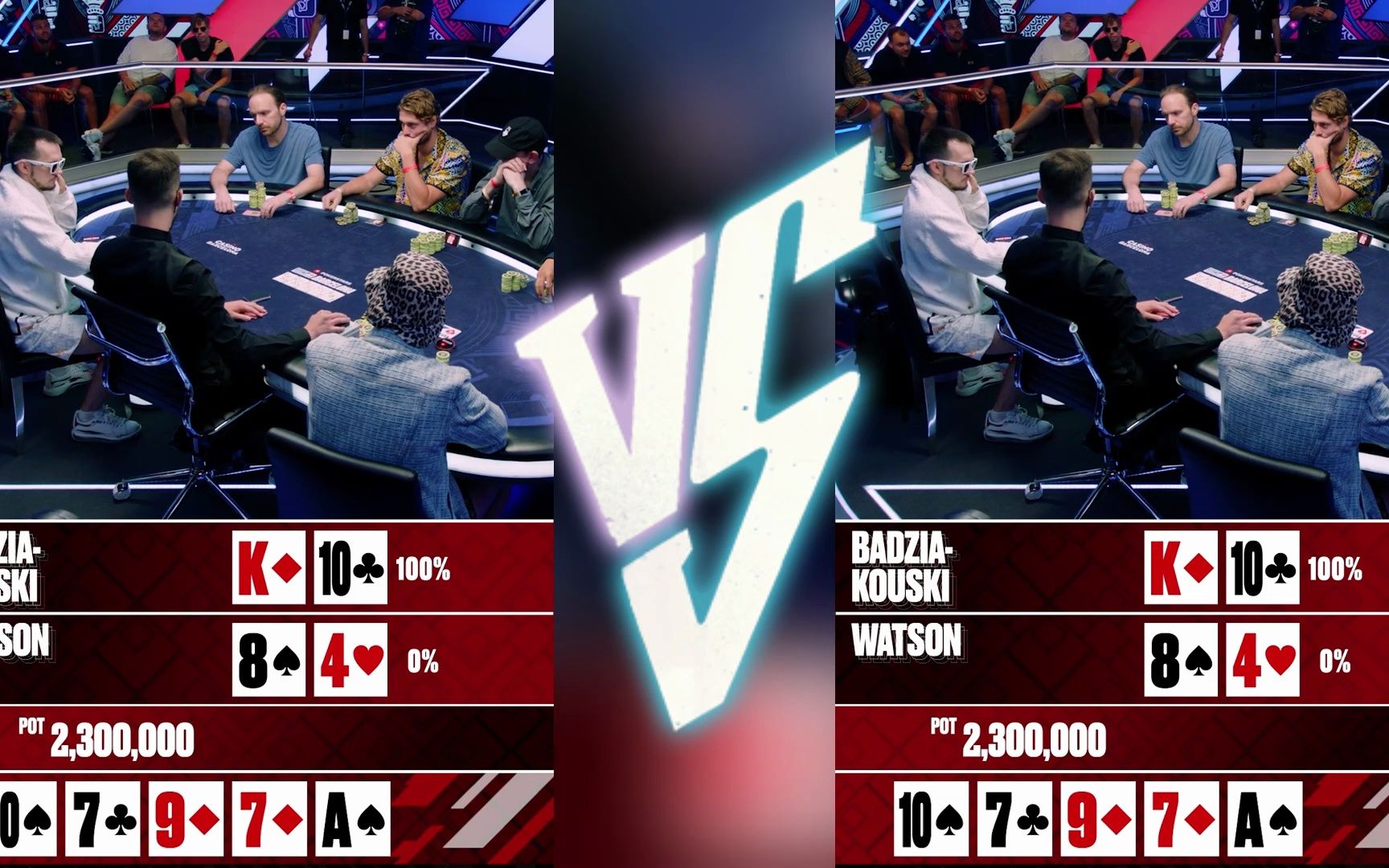 精彩的比赛,纯属分享#德州扑克#德扑#poker