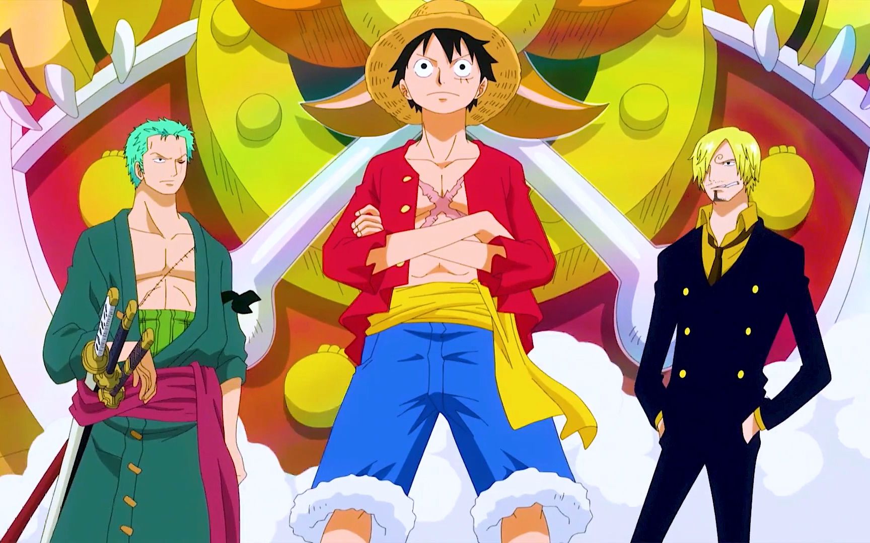 【海贼王】不管草帽团最后有多少个伙伴,三大主力永远都是他们三个
