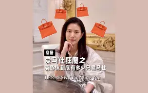 Descargar video: 袁咏仪的每一个爱马仕都买的那么有理有据！