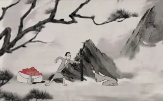 获奖中国风水墨动画短片《剑》