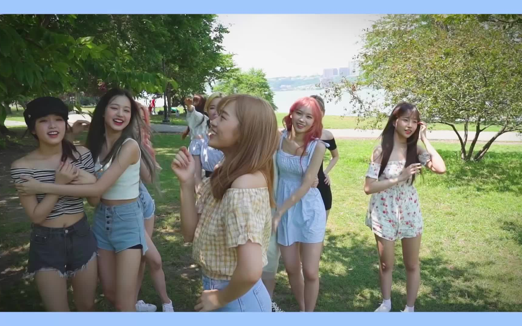 izone - airplane special film (in ny)_哔哩哔哩 (゜-゜)つロ