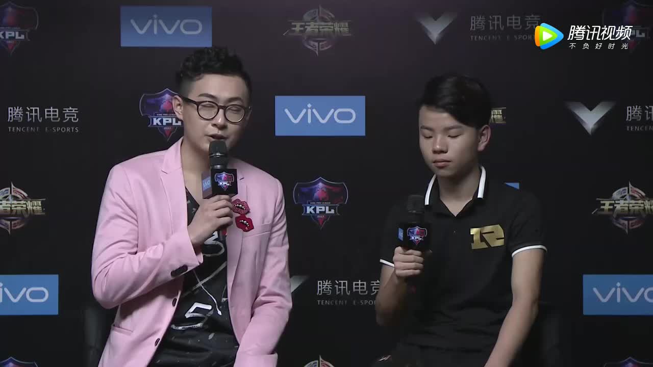 20170921 - 2017kpl秋季赛rngm vs sviper 赛后采访 rngm.暴风锐