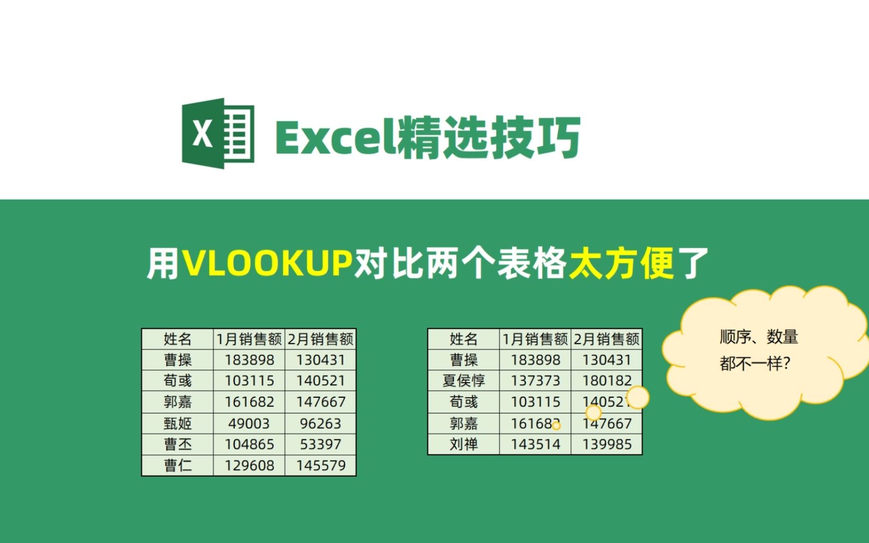 VLOOKUP函数核对两个表格,实在太方便啦!哔哩哔哩bilibili