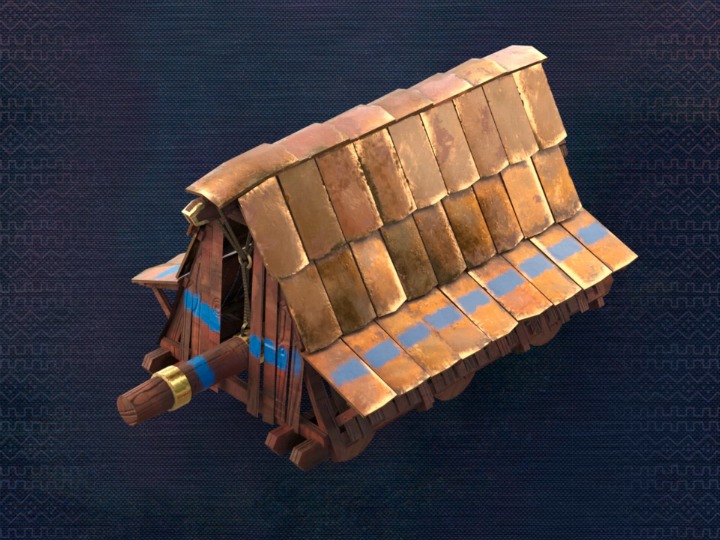 《帝国时代4》攻城冲车模型