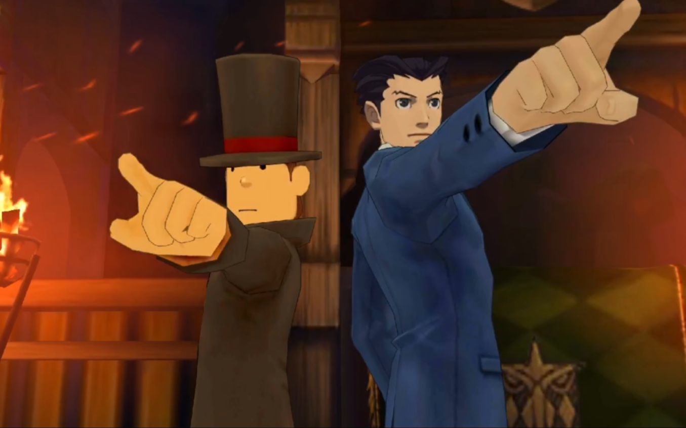 20雷顿教授vs逆转裁判)