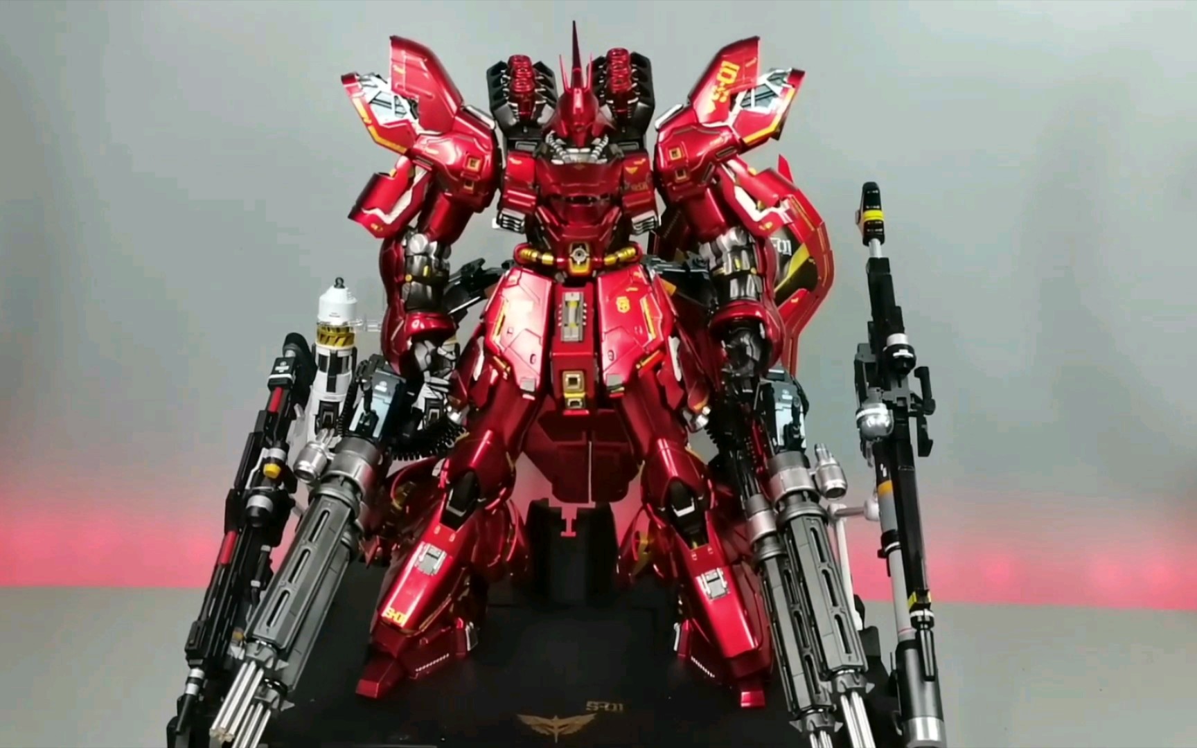 【搬运】大班 6631s mg1/100 卡版电镀沙扎比 模型拼装制作过程