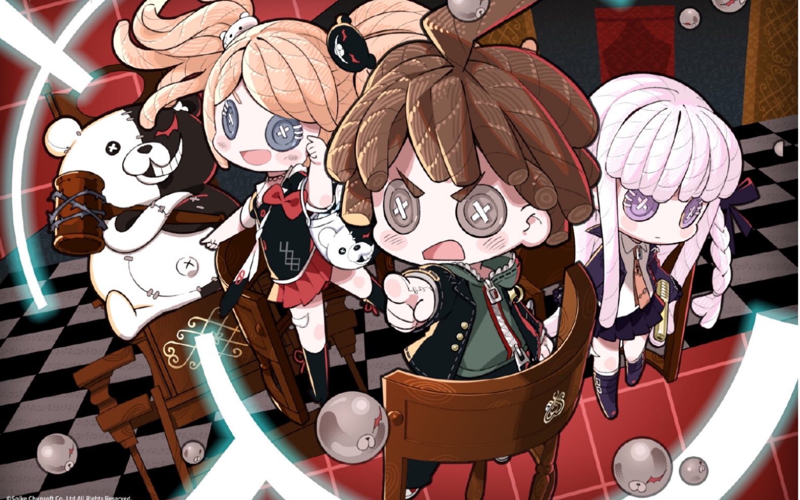 【第五人格】第五人格x弹丸论破联动紫皮展示 苗木诚建模这不挺好看的