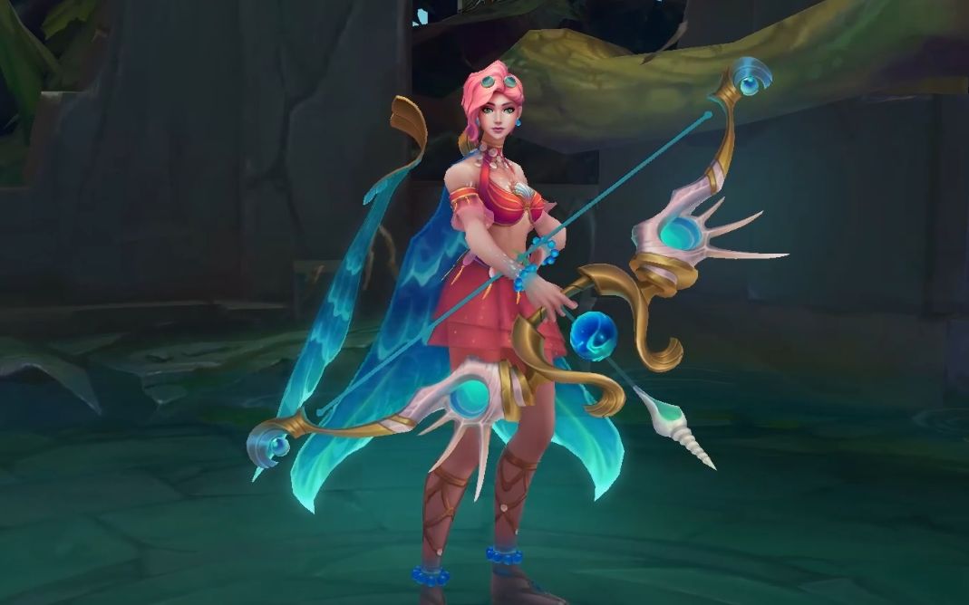 lol英雄联盟新皮肤预览 海洋之歌 寒冰射手 艾希