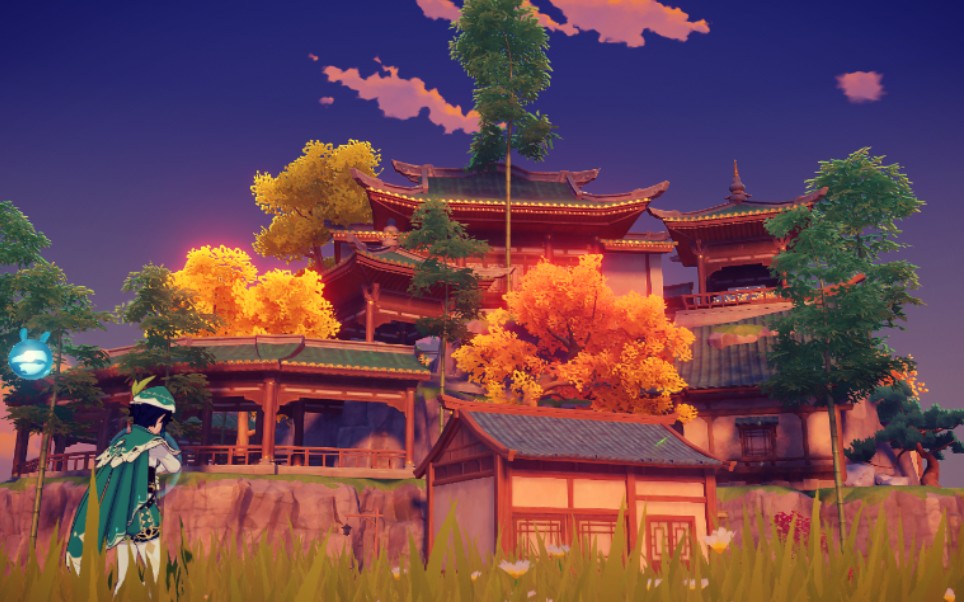 【原神61尘歌壶】精致小山城—璃月山居(全方位细节展示)