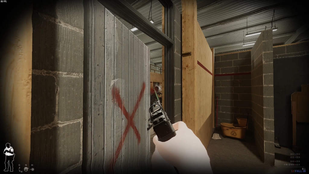 手枪ttig34单通cqb小屋