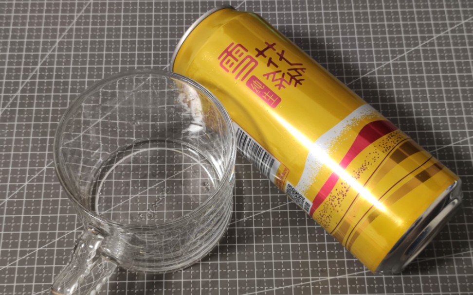 试试经典马尿啤酒之雪花纯生