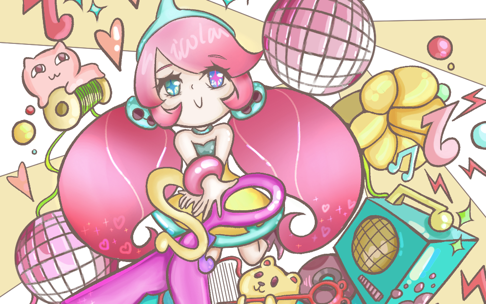 格温太空律动绘制过程