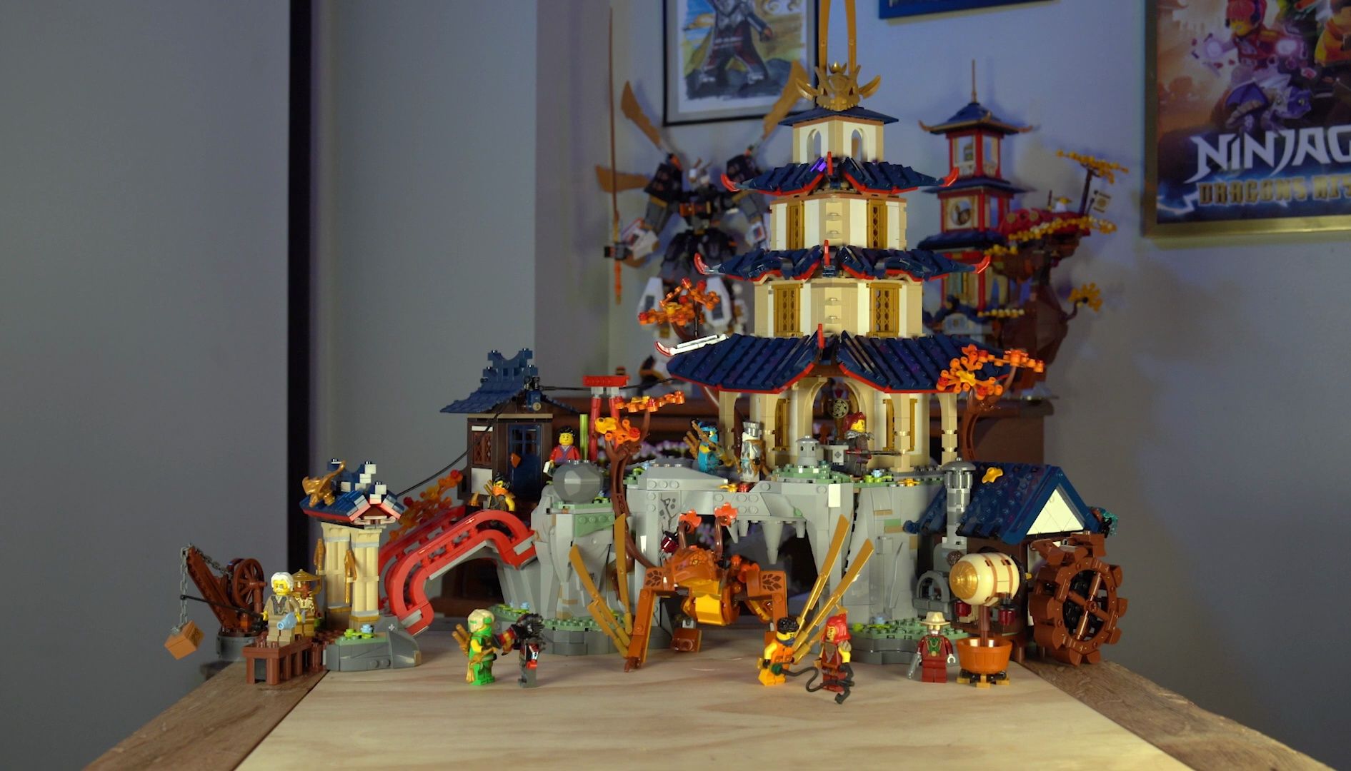 乐高幻影忍者 tournament temple city (71814) 评测