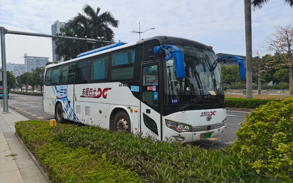 【pov61高速直达】#039 东莞巴士 快918 往东莞南高铁站