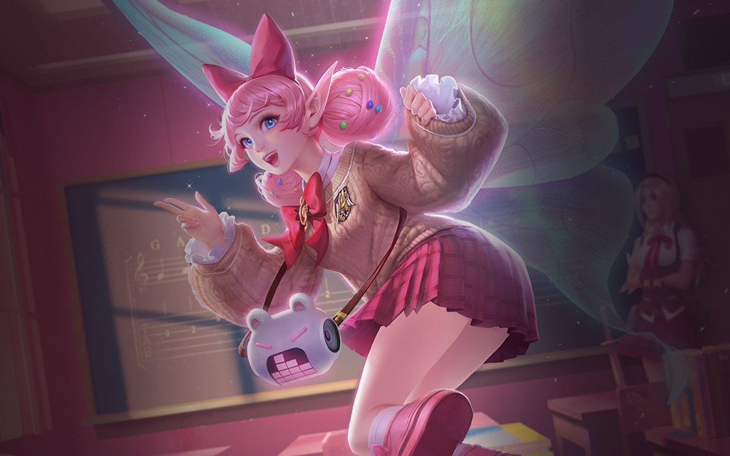 活动作品传说对决体验服克里希皮肤少女梦