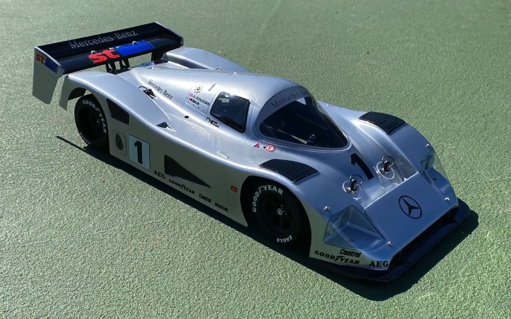 【转载】田宫1/10 rc tamiya mercedes benz c11 2022 初次下地
