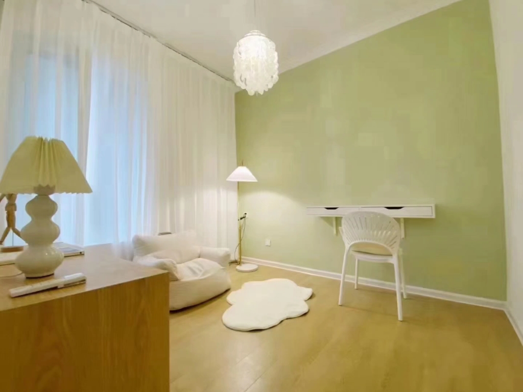 北辰三角洲清新奶酪薄荷绿三房一卫全屋智能可呼唤小爱同学控制家电