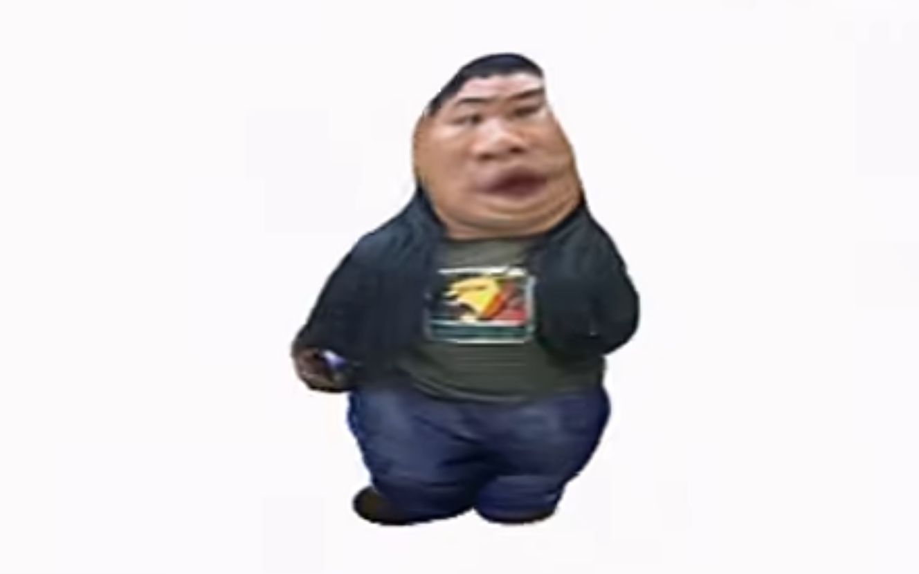 郝哥旋转一分钟,但是画质.