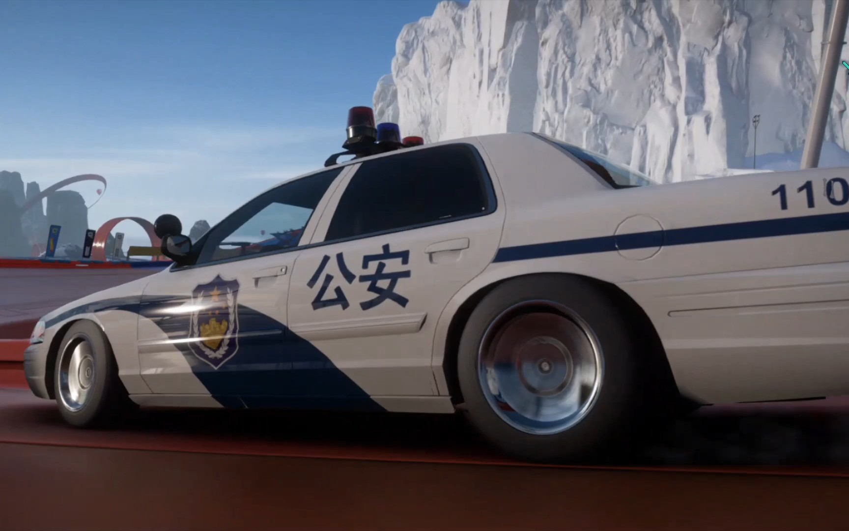 地平线5涂装:福特警车 维多利亚_网络游戏热门视频