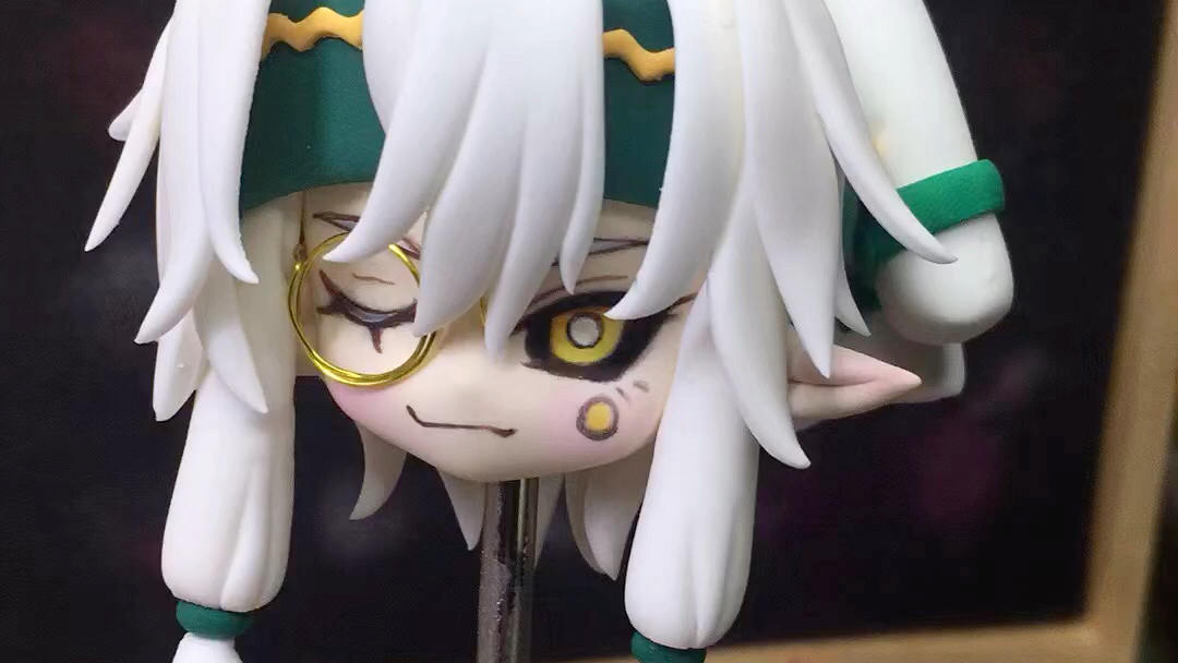 凹凸世界帕洛斯粘土娃头高马尾是帕美人