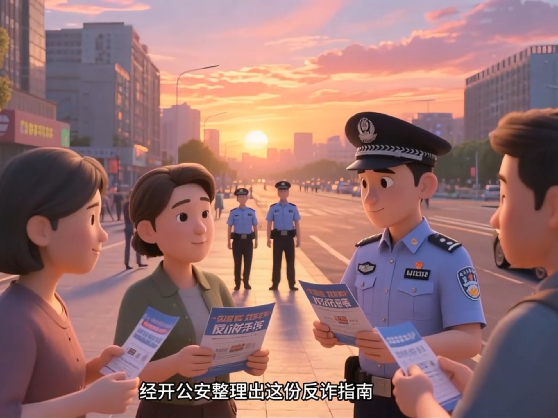 反诈宣传片ai动画制作