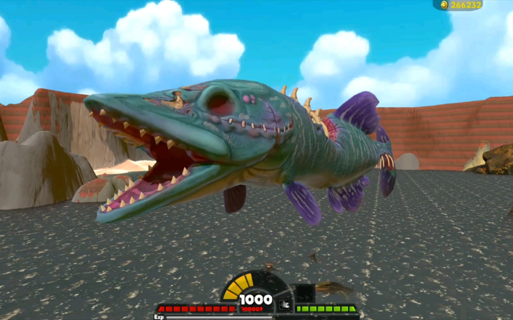 海底大猎杀——僵尸狗鱼1000级飞升,超级大飞棍